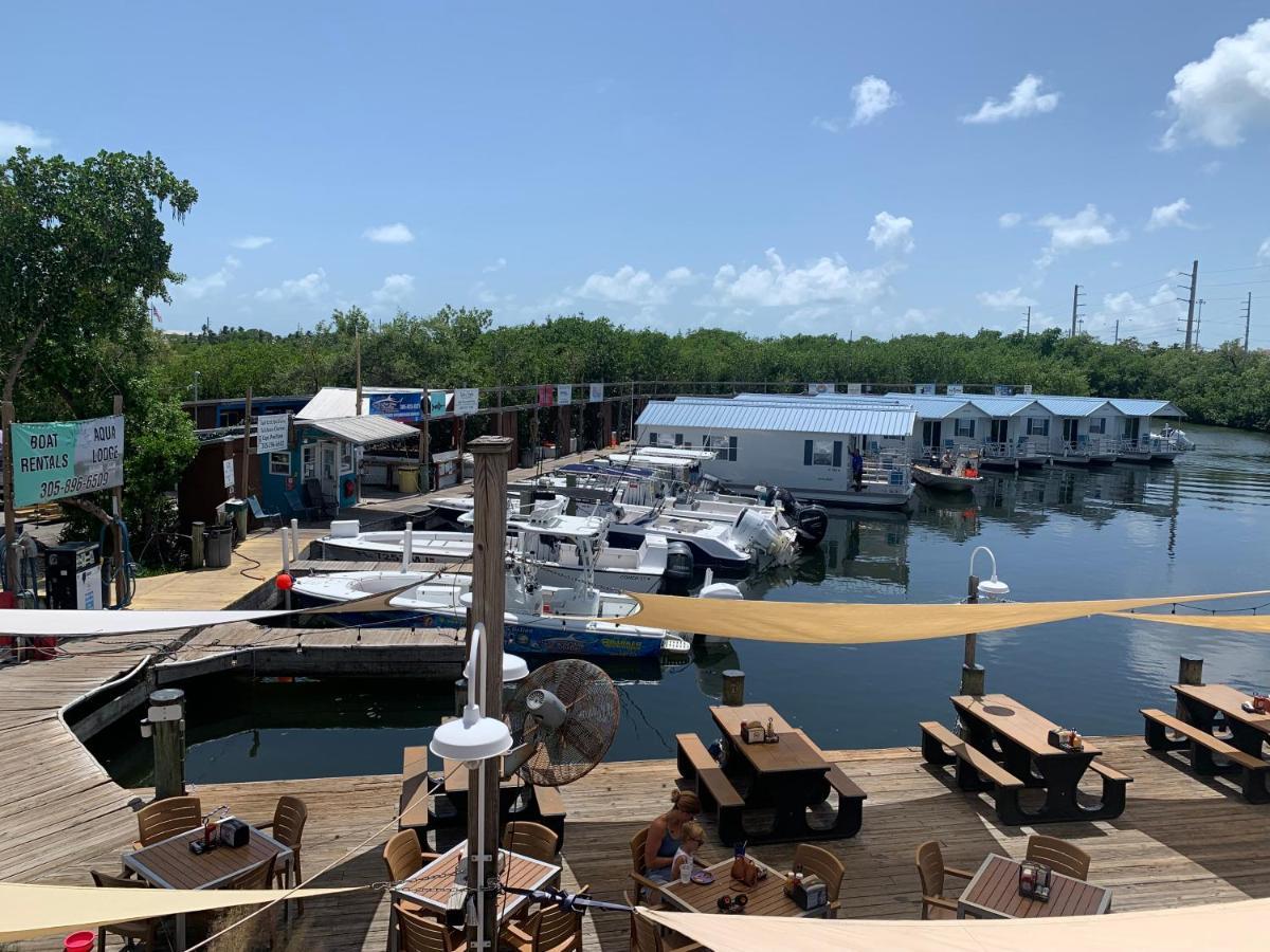 סטוק איילנד Aqua Lodges At Hurricane Hole Marina מראה חיצוני תמונה