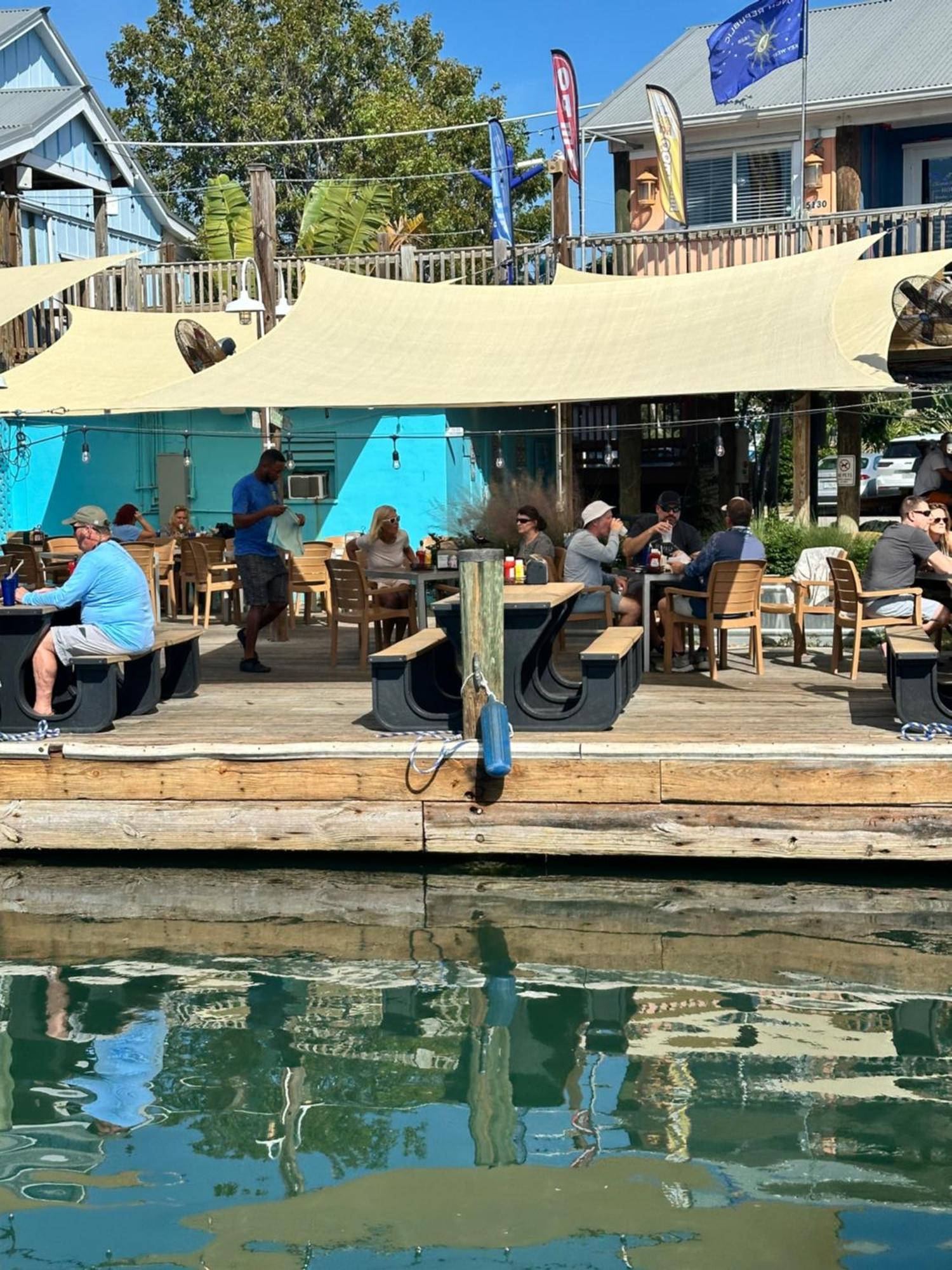 סטוק איילנד Aqua Lodges At Hurricane Hole Marina מראה חיצוני תמונה