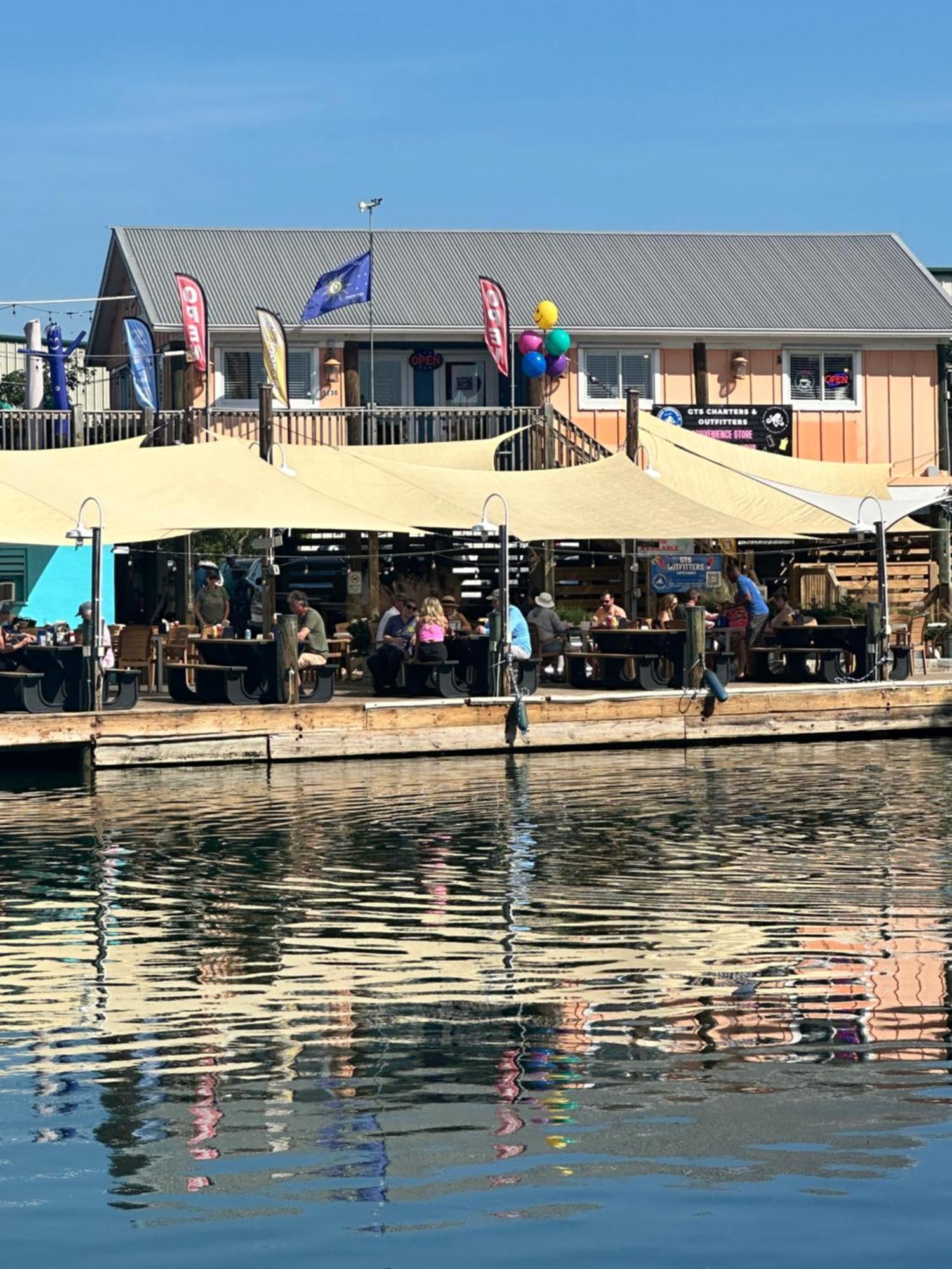 סטוק איילנד Aqua Lodges At Hurricane Hole Marina מראה חיצוני תמונה