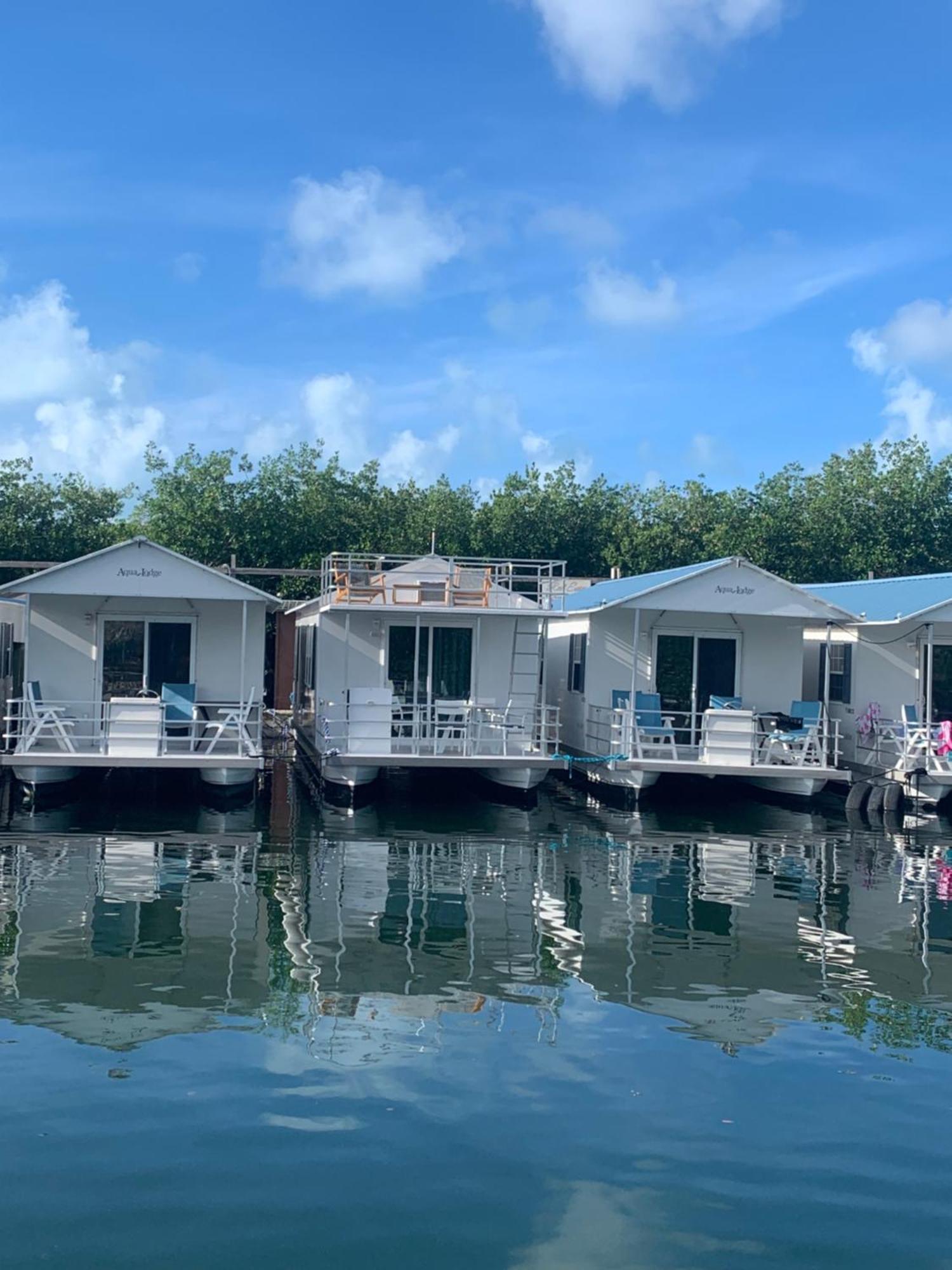 סטוק איילנד Aqua Lodges At Hurricane Hole Marina מראה חיצוני תמונה